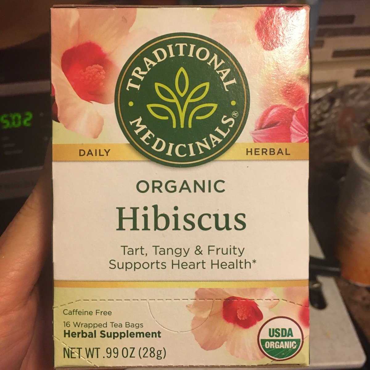Organic Hibiscus Dried Flowers, Herbal Tea, Freshly Air Dried