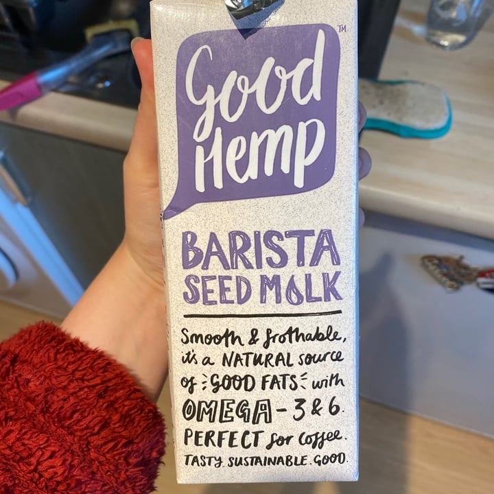 photo of Good Hemp Barista Seed Milk shared by @plantbasedkat on  25 May 2020 - review