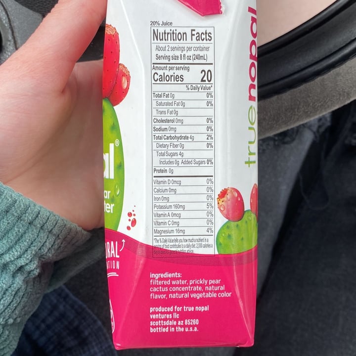review photo of True nopal True Nopal Prickly Pear Cactus Water shared by @thebooberrypie on 27 Oct 2022 - review