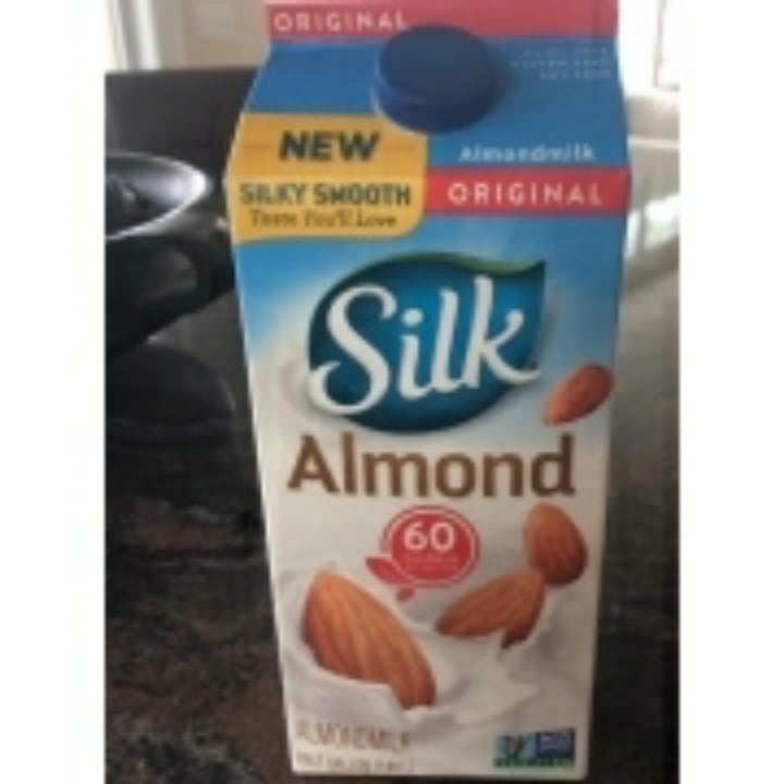 photo of Silk Original almond milk 60 calories shared by @mrponyman on  19 May 2020 - review