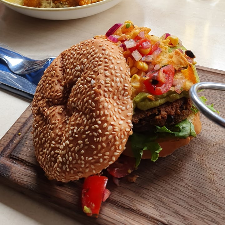 photo of Fusion Restaurant - Hermanus Vegan Mexican Burger shared by @cateterblanche on  03 Feb 2022 - review
