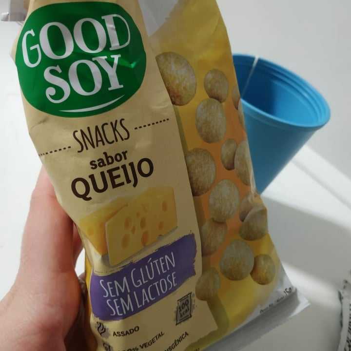 review photo of Good Soy Sancks Legumes Sabor Queijo shared by @crisbenetton on 26 Apr 2022 - review