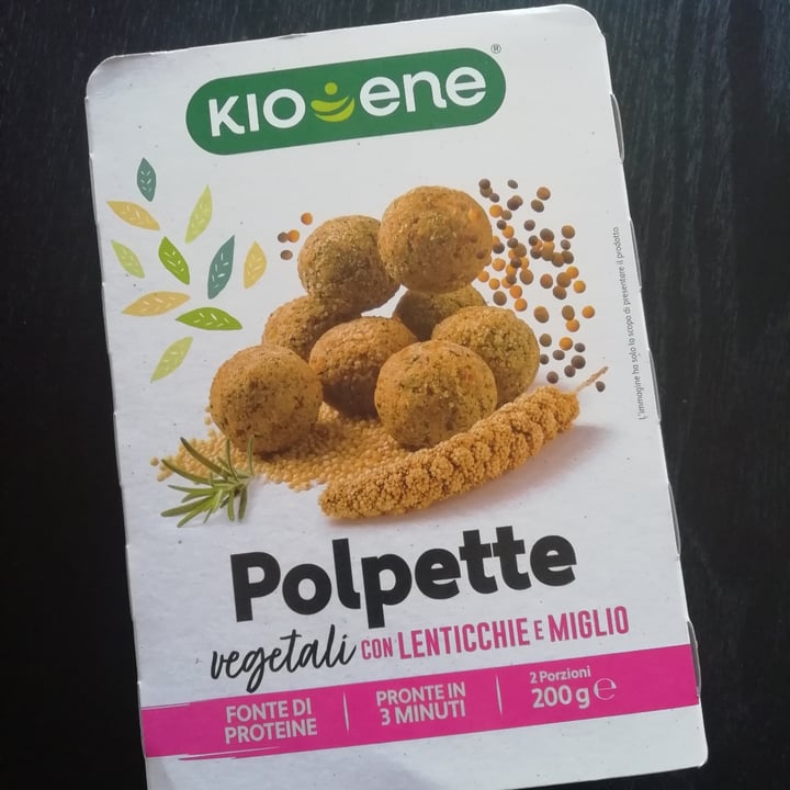 photo of Kioene Polpette lenticchie e miglio shared by @stregatta on  07 Oct 2021 - review