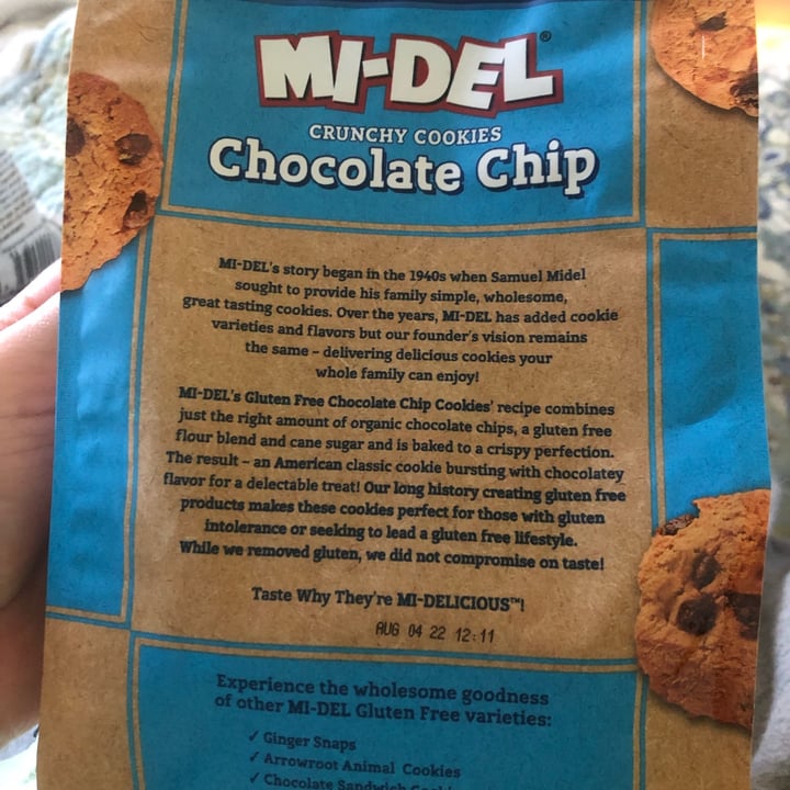 review photo of MI-DEL Chocolate Chip Crunchy Cookies (gf) shared by @kenms on 28 Oct 2021 - review