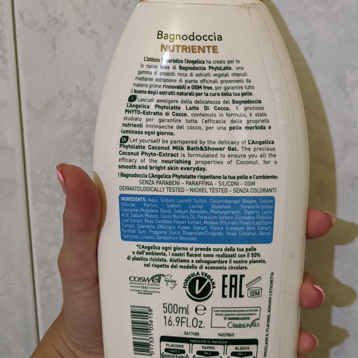 review photo of L' Angelica Bagno doccia Latte di cocco shared by @holymarta on 18 Sep 2022 - review