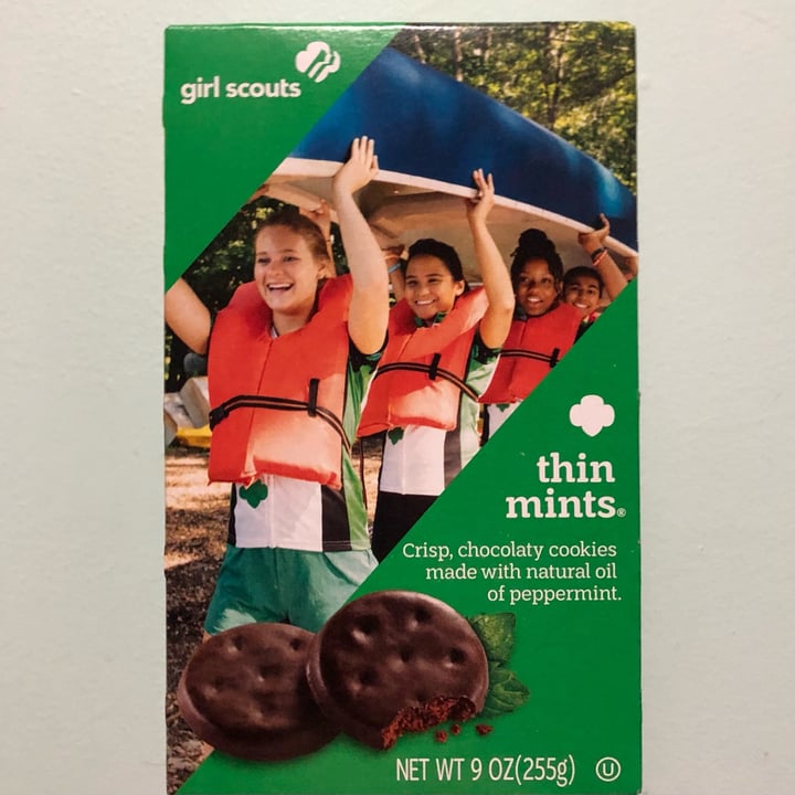 photo of Girl Scouts Thin Mints® shared by @oliviawzg on  07 Feb 2022 - review