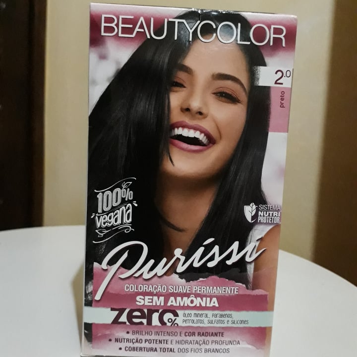 photo of Beautycolor Puríssi sem amônia Castanho Claro  shared by @eco on  20 Oct 2022 - review
