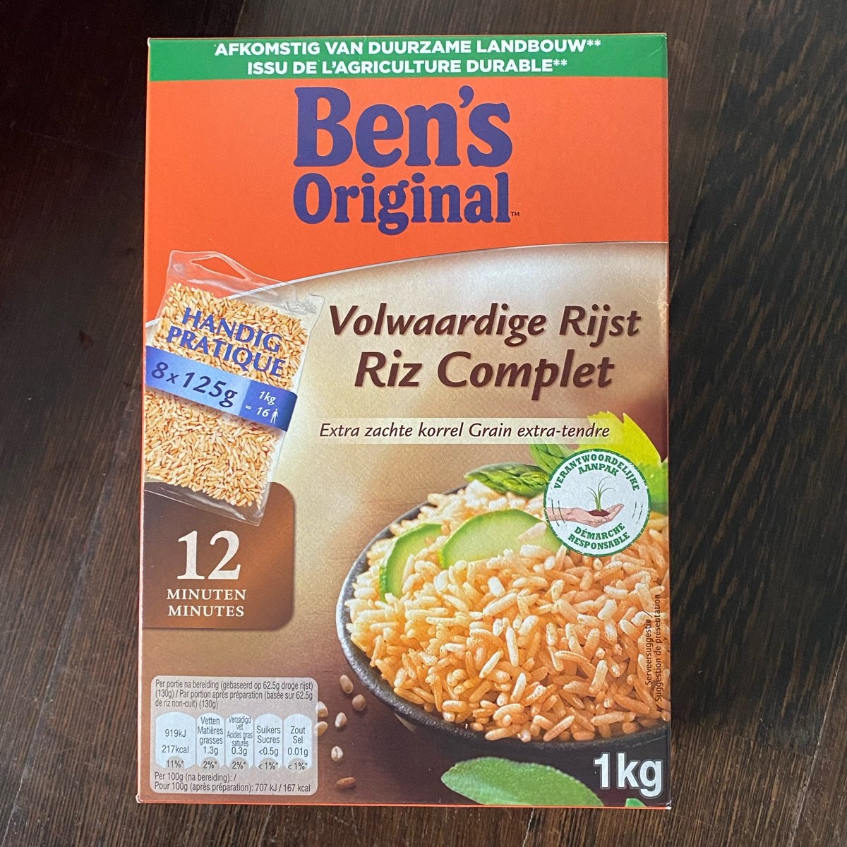 Riz Complet Grain Extra-Tendre - Uncle Ben's - 1 kg