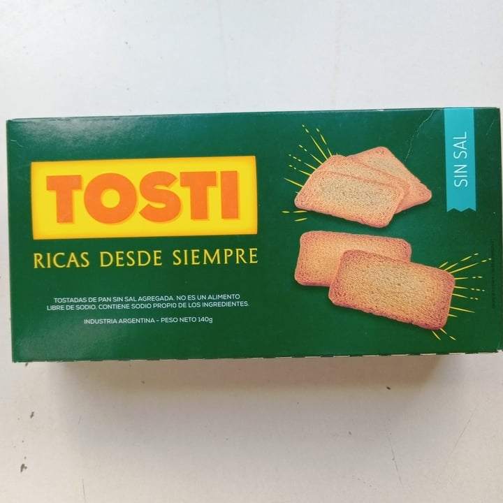 photo of Tosti Tosti Tostadas Sin Sal shared by @helixnebb on  09 Oct 2021 - review
