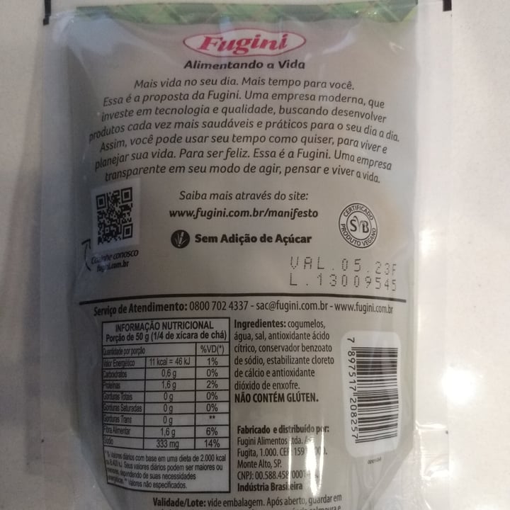 review photo of Fugini Champignons Inteiros shared by @jugennari on 27 Jul 2022 - review