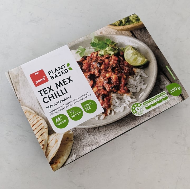 review photo of Pams Plant Based Tex Mex Chilli shared by @vishika on 29 Jan 2022 - review