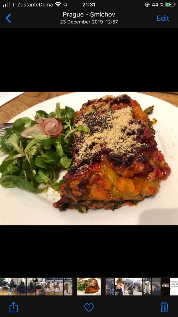 photo of Pastva Lasagna shared by @plantbaseddennie on  14 Apr 2020 - review