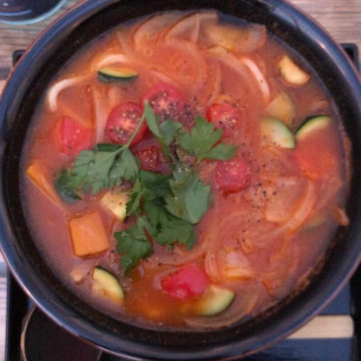 photo of hanon Tomato Soup Vegetable Udon shared by @iheartgoats on  05 Apr 2021 - review