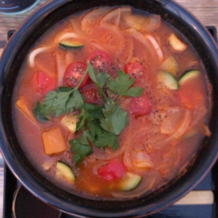 review photo of hanon Tomato Soup Vegetable Udon shared by @iheartgoats on 05 Apr 2021 - review