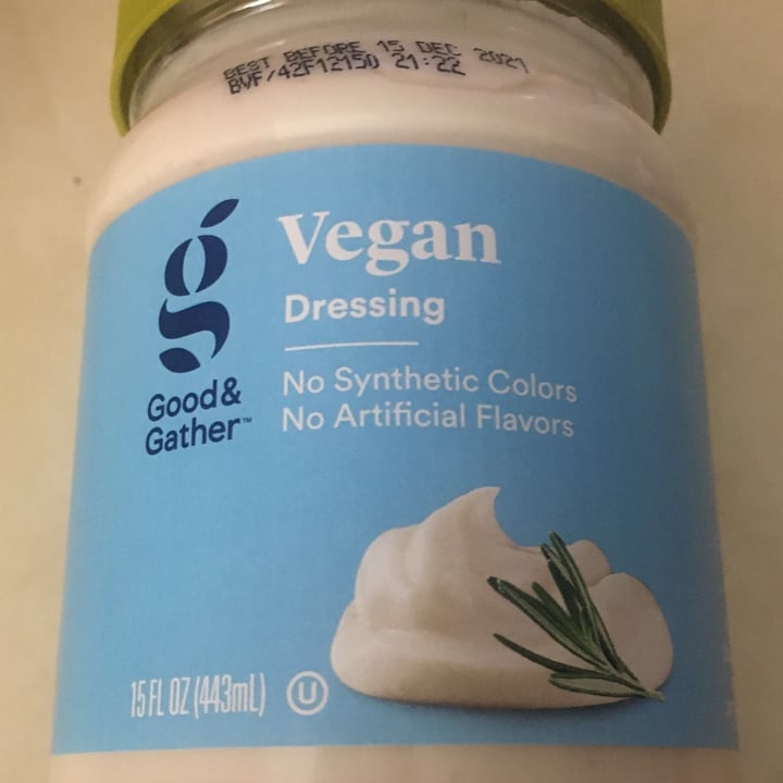 photo of Good & Gather Good and gather vegan dressing shared by @starla on  30 Jun 2021 - review