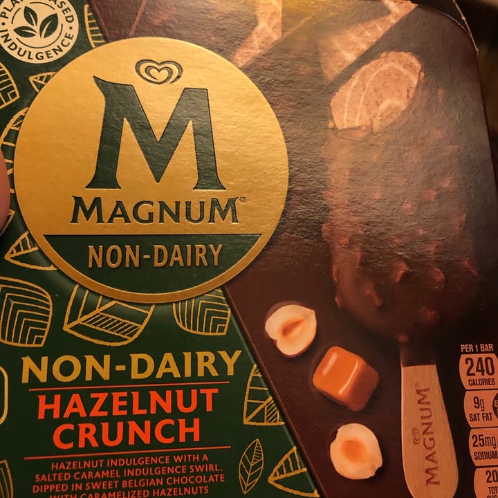 photo of Magnum Non-Dairy Hazelnut Crunch shared by @allycat38 on  28 Jun 2022 - review