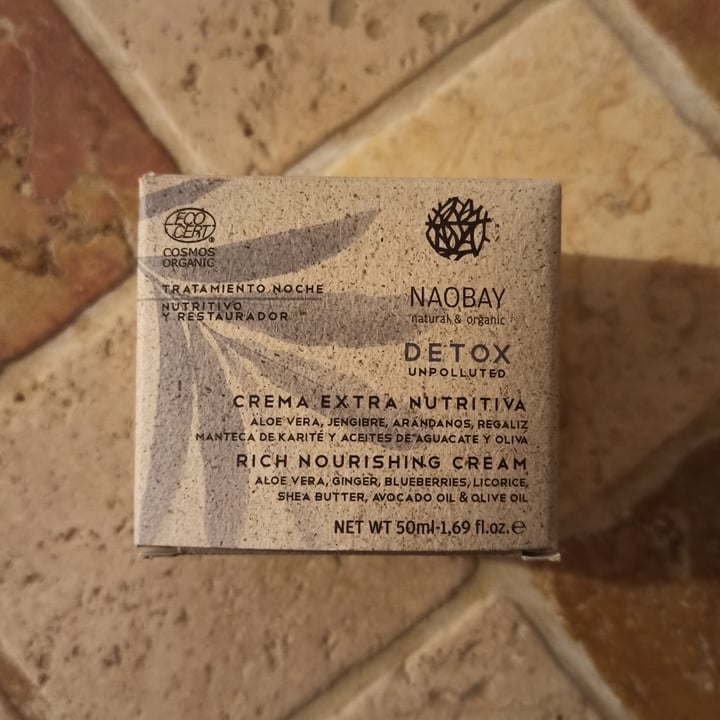 photo of Naobay Crema Extra Nutritiva shared by @danidi90 on  21 Apr 2022 - review