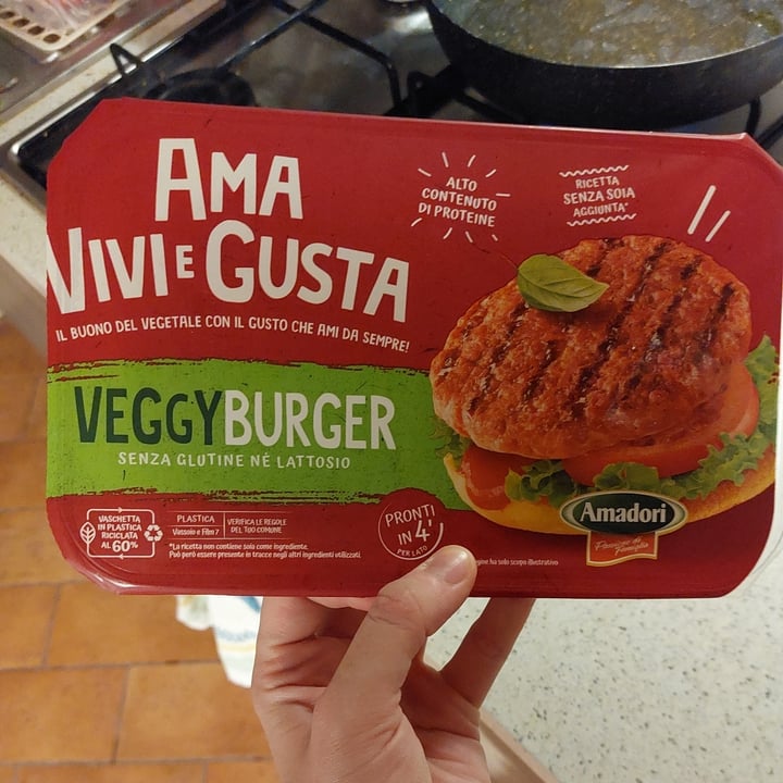 photo of Amadori Veggy Burger shared by @anndallann on  22 Sep 2022 - review