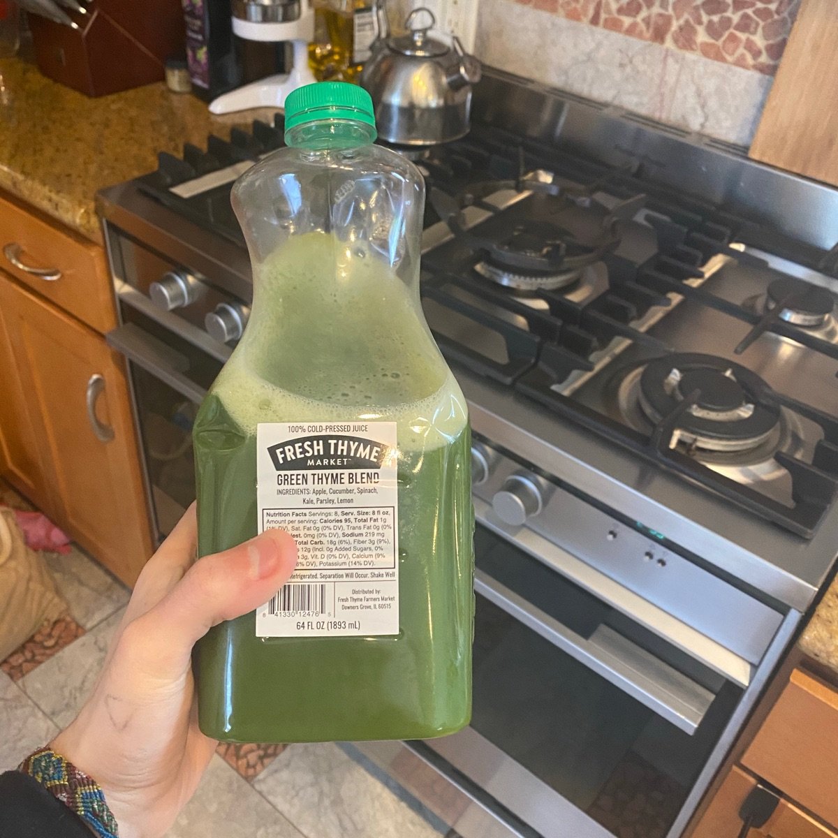 Fresh Thyme Market Green Thyme Blend Juice Reviews abillion