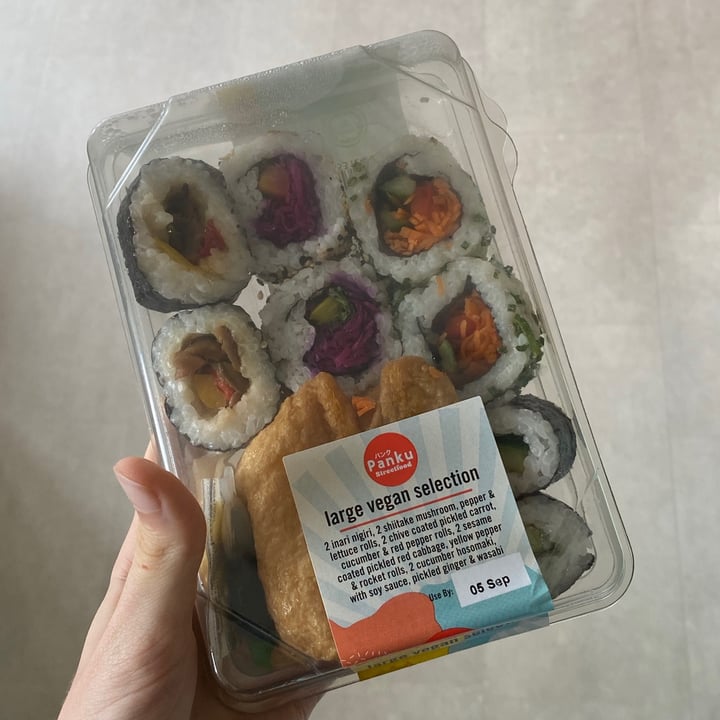 Panku streetfood Vegan Sushi Asda Review abillion