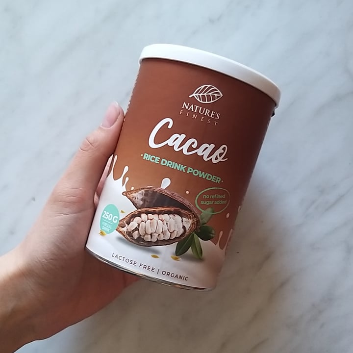 photo of Nature's finest Cacao Rice Drink Powder shared by @susiiin on  15 Nov 2020 - review