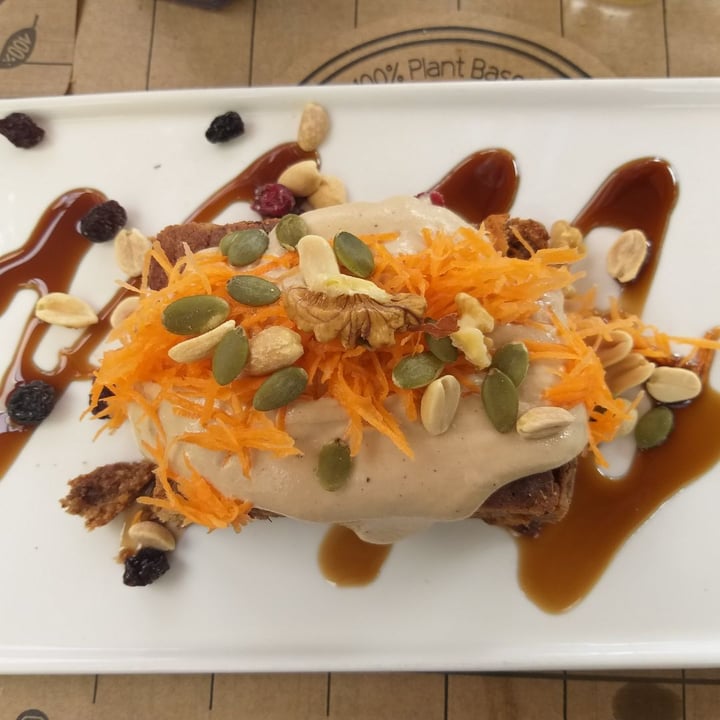 review photo of Café Cajú - Bakery & Restaurant - 100% Plant Based - Vegan True Carrot Cake shared by @valeska on 18 Dec 2019 - review