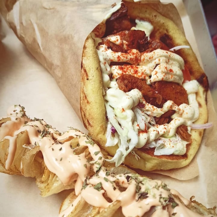photo of Vegan Beat Space Gyros shared by @kallia on  27 Dec 2021 - review