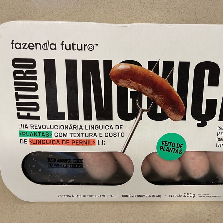 photo of Fazenda Futuro - Future Farm Futuro Linguiça shared by @tacibarros on  07 Jun 2022 - review