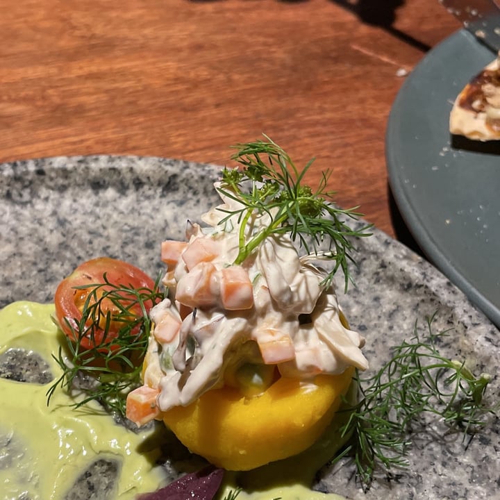 review photo of Veda Restaurant Causa acebichada shared by @manuromani on 09 Jan 2022 - review