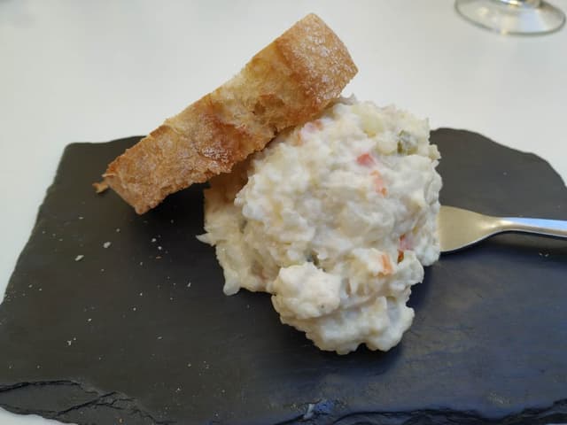 Foto do prato “Ensaladilla De Manzana”