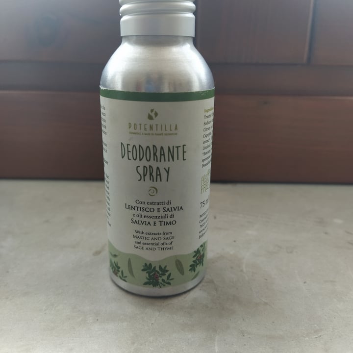 review photo of Potentilla Deodorante spray lentisco e salvia shared by @francy96 on 10 Mar 2022 - review