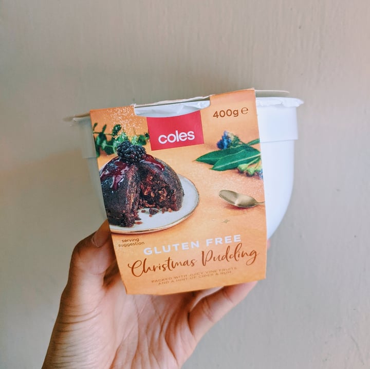 photo of Coles Gluten Free Christmas Pudding shared by @mon19 on  09 Dec 2020 - review