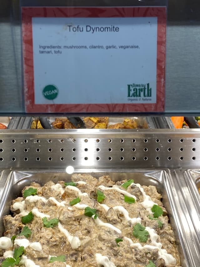 Foto do prato “Tofu Dynomite”
