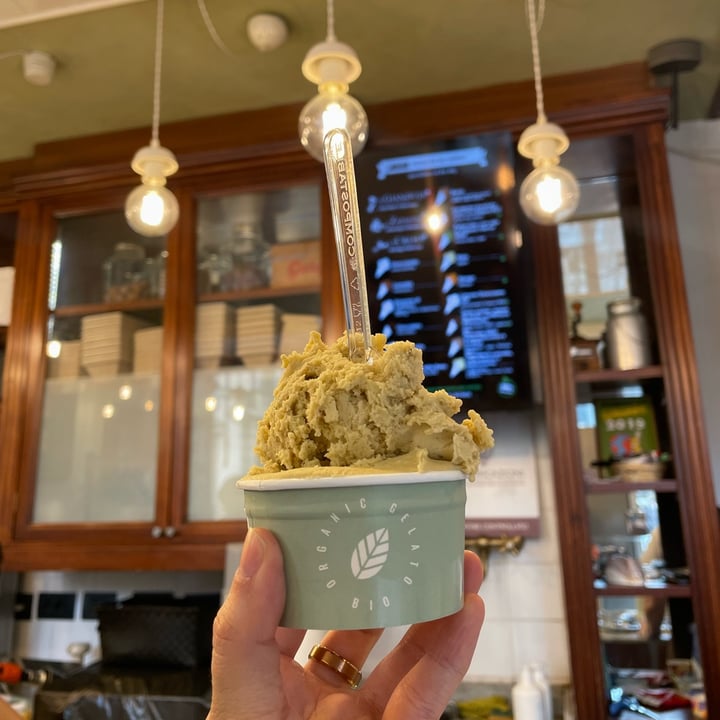 review photo of Gelateria Edoardo Gelato pistacchio salato e torta sacher shared by @amandayasmin on 15 Apr 2022 - review