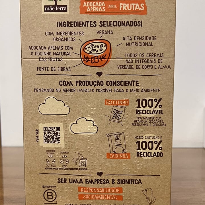 review photo of Mãe Terra Granola Mãe Terra - Frutas e Mel shared by @safire on 10 Aug 2022 - review