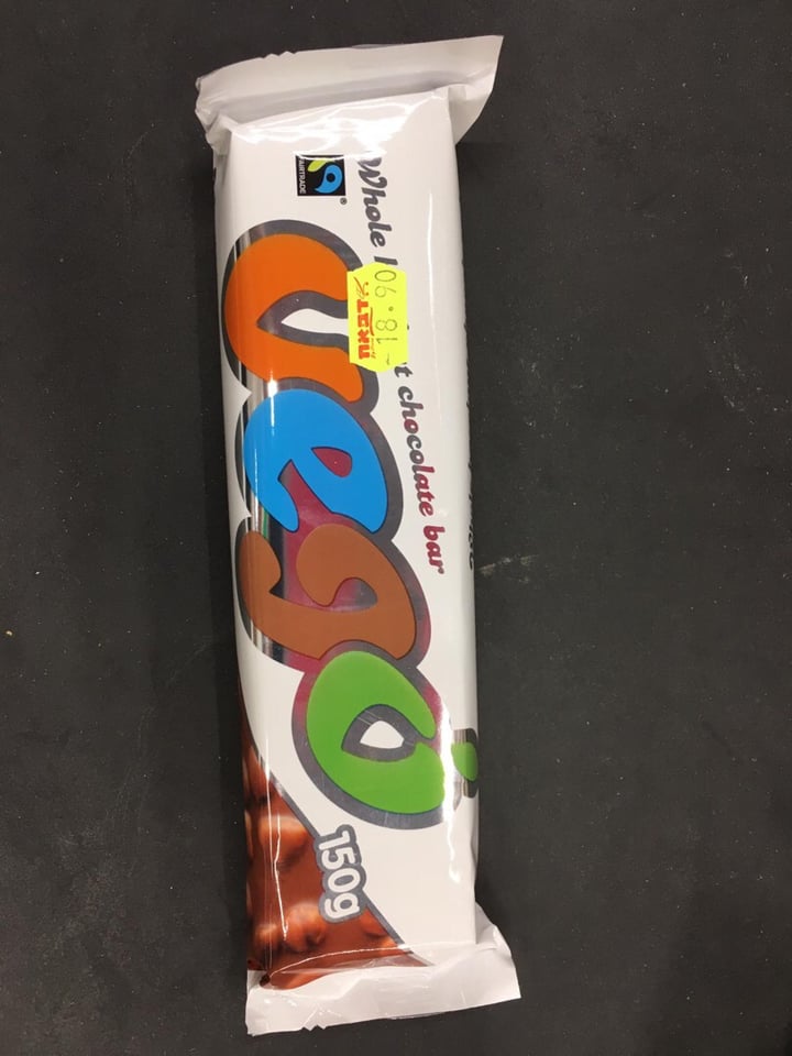 review photo of Vego Whole Hazelnut Chocolate Bar (150g) shared by @barty on 22 Jan 2020 - review