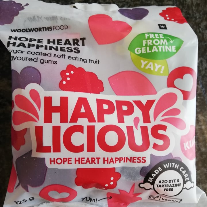 photo of Woolworths Food Happylicious Hope Heart Happiness shared by @natasha1912 on  11 Aug 2021 - review