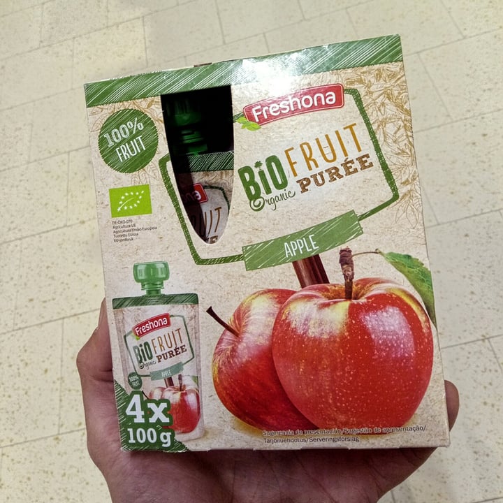 photo of Freshona Apple Bio Fruit shared by @davidvegan on  25 May 2020 - review