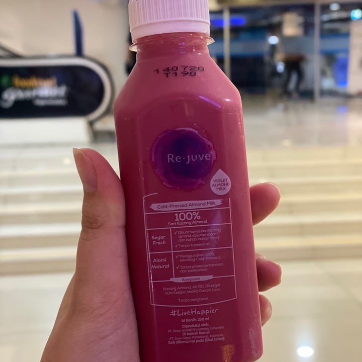 photo of Rejuve Violet Almond Milk shared by @pinkan on  11 Jul 2020 - review