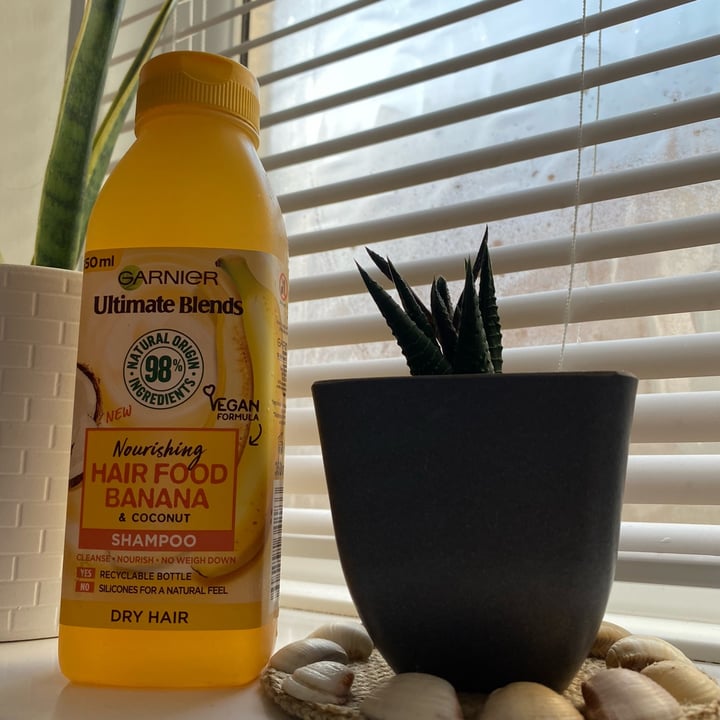 review photo of Garnier Fructis Hair Food Banana Shampoo shared by @larisafalcao on 16 May 2022 - review