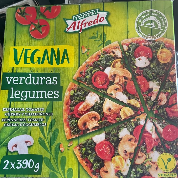 photo of Trattoria Alfredo Pizza Vegana de Verdura shared by @trianglewalker on  29 Jun 2021 - review