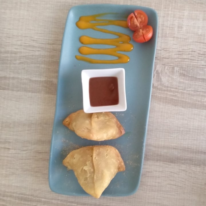 photo of Spice Garden Samosa shared by @sym on  02 May 2022 - review