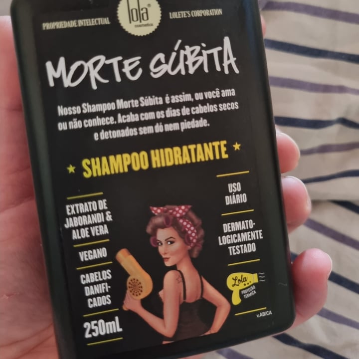 review photo of Lola Cosmetics Shampoo Hidratante Morte Súbita shared by @tatifillmann on 17 Aug 2022 - review