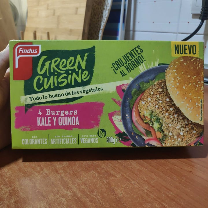 photo of Findus Kale y quinoa burgers shared by @guideyourvibe on  03 Oct 2020 - review
