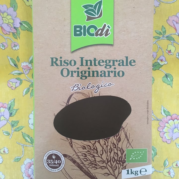 photo of Biodì Riso Integrale Originario Biodì shared by @lavililith91 on  11 Jan 2022 - review
