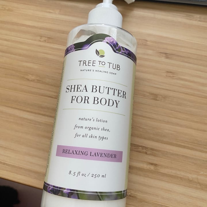 photo of Tree To Tub Shea Butter For Body Relaxing Lavender shared by @heavenorspace on  23 May 2020 - review