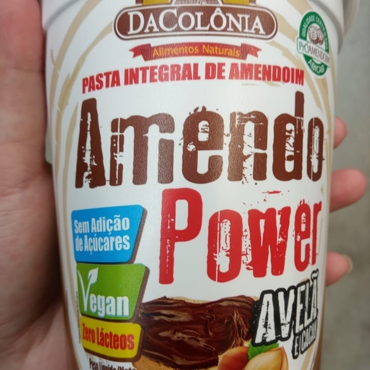 review photo of DaColônia Pasta de amendoim sabor Avelã e Cacau shared by @cam1la on 04 May 2022 - review