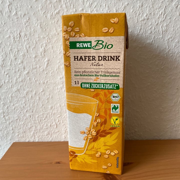 review photo of Rewe Bio Hafer Drink Natur shared by @lenilaa on 30 Apr 2020 - review