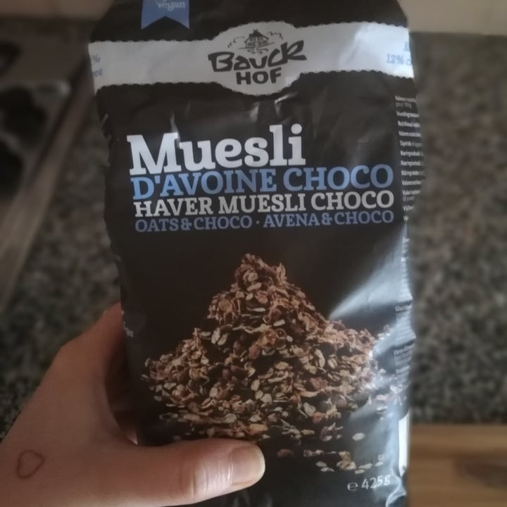 photo of Bauck Hof Muesli cioccolato e avena shared by @tamitami on  24 Apr 2021 - review