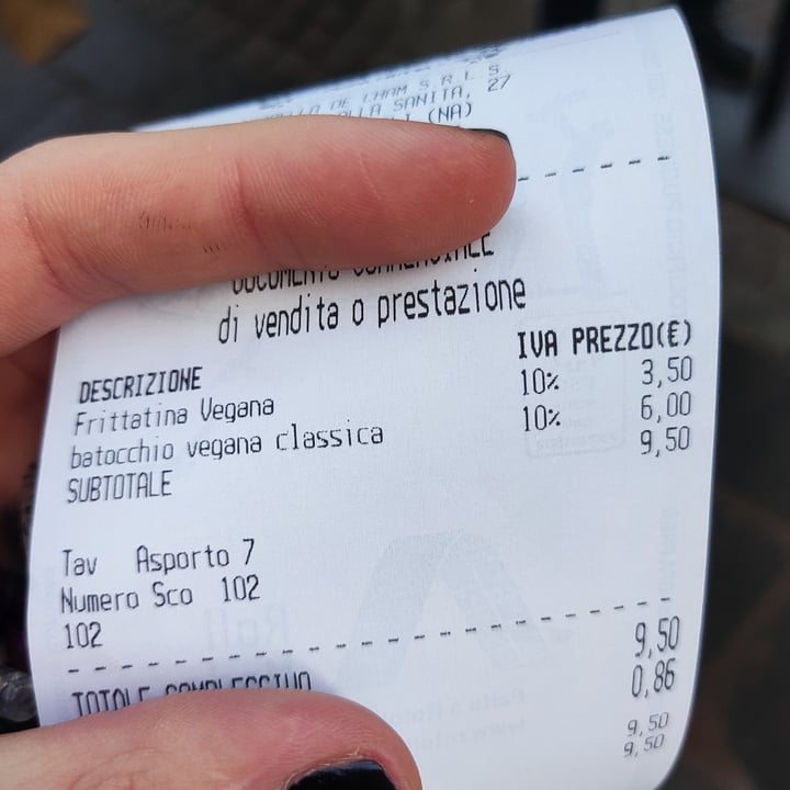photo of Isabella De Cham Pizza Fritta Batocchio Vegano shared by @nocciola on  23 Feb 2022 - review